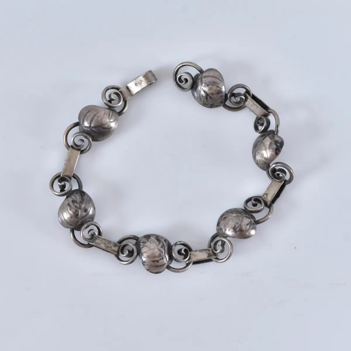 ARMBAND, silver, Herman Siersböl, Danmark.