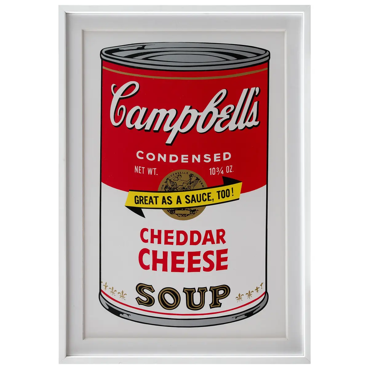 ANDY WARHOL. II:63 Campbell's Soup II, Cheddar Cheese Soup. Con sello.