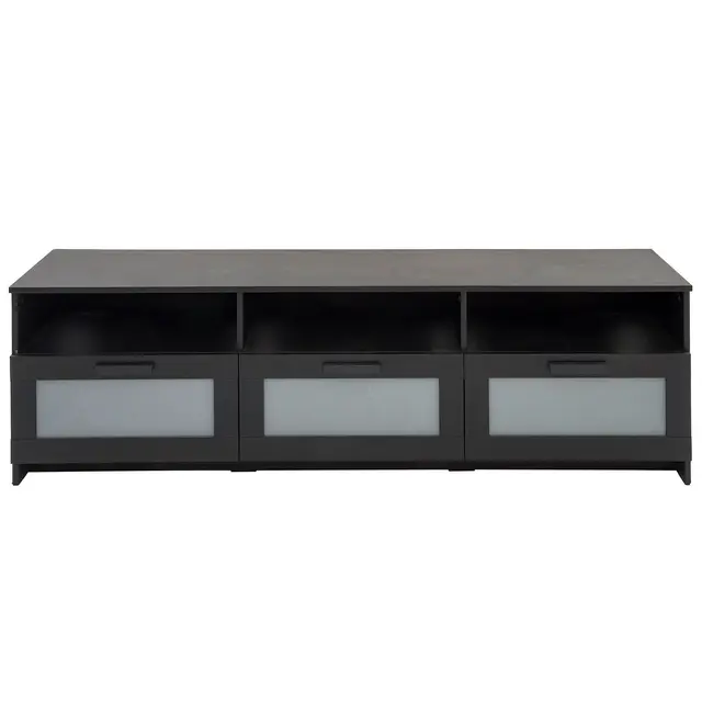 CREDENZA, SXXI. Estilo Mid Century. En MDF enchapado. Cubierta rectangular
