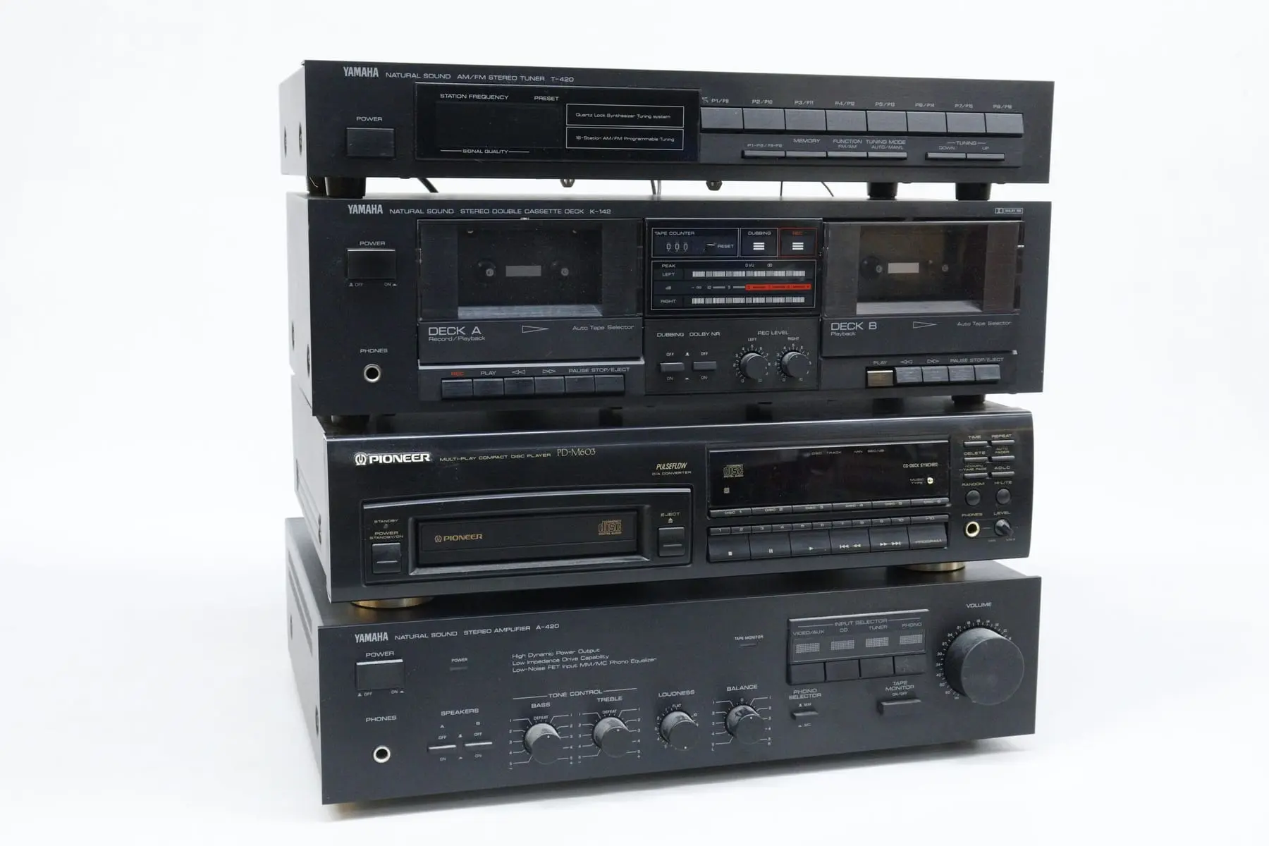 Stereodelar, Yamaha och Pioneer