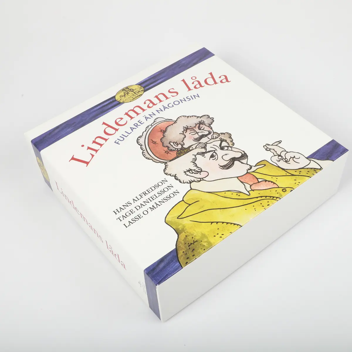 LINDEMANS LÅDA, CD-box, Hasse Alfredsson/Tage Danielsson, Svenska Ljud, 2008.