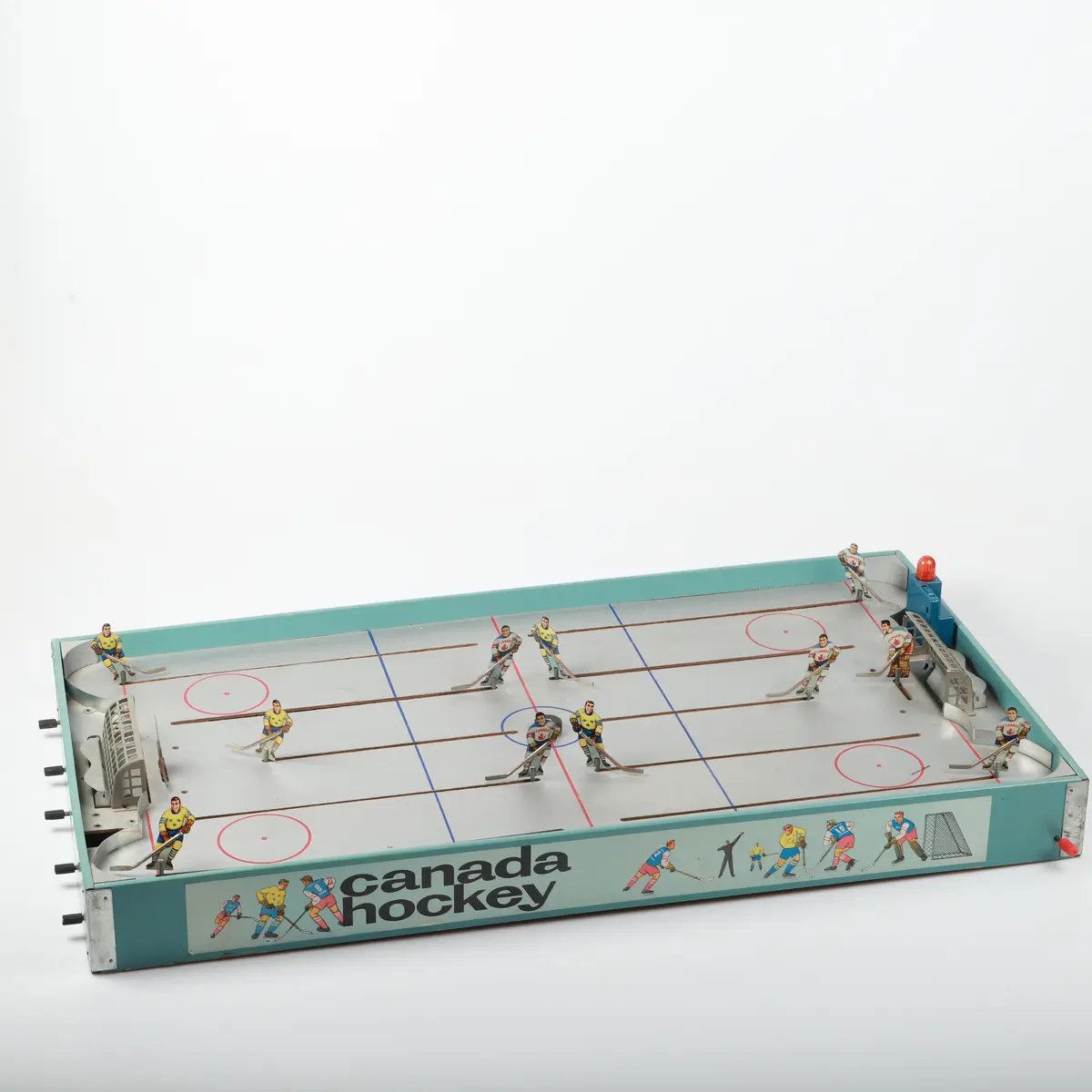 ISHOKEYSPEL, "Canada hockey", trä/metall, 1950/60-tal.