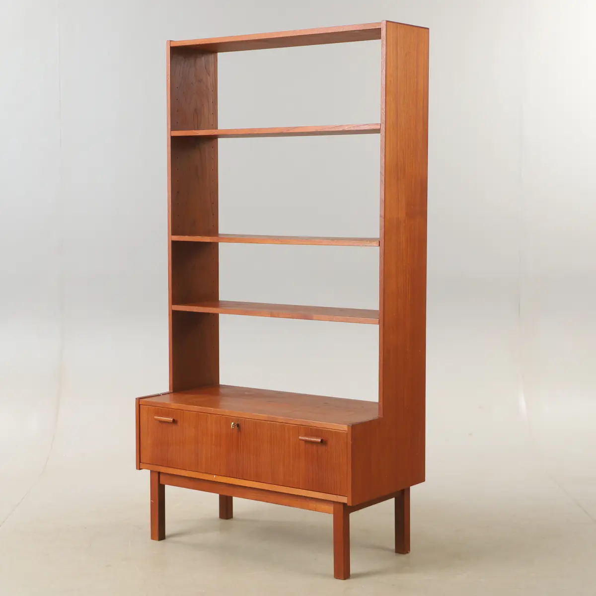 BOKHYLLA, teak, Breox, 1900-talets mitt.