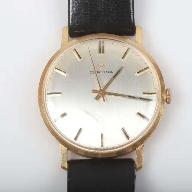 ARMBANDSUR, Certina, 18 K guld.