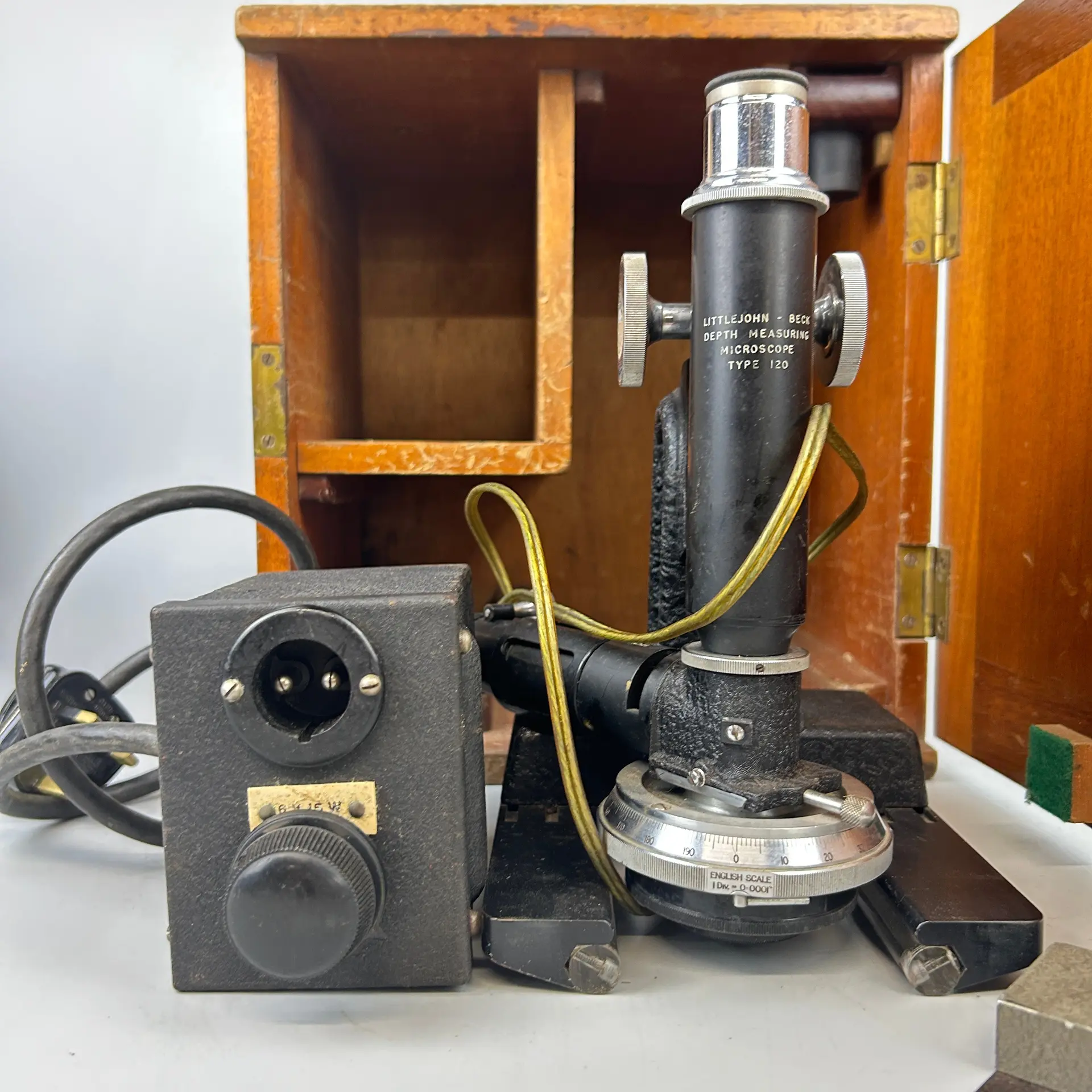 BECK LONDON MICROSCOPE.