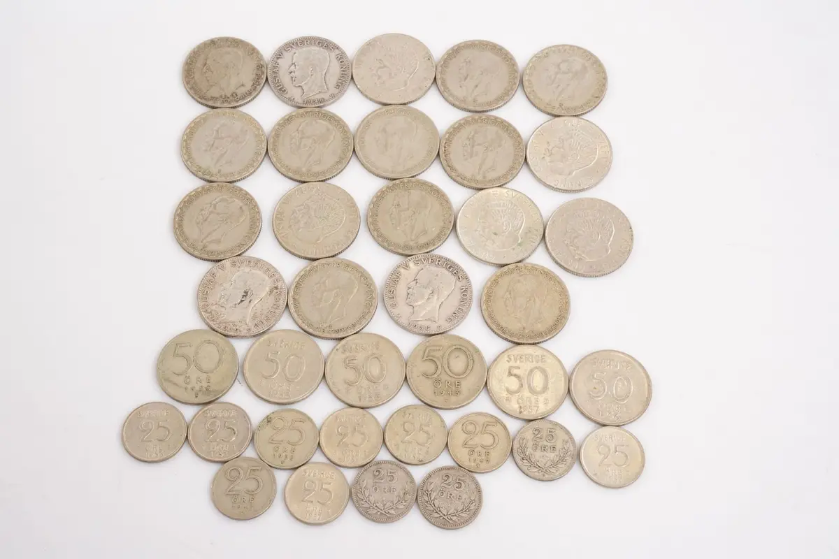 MYNT, 37 st, silver, Sverige