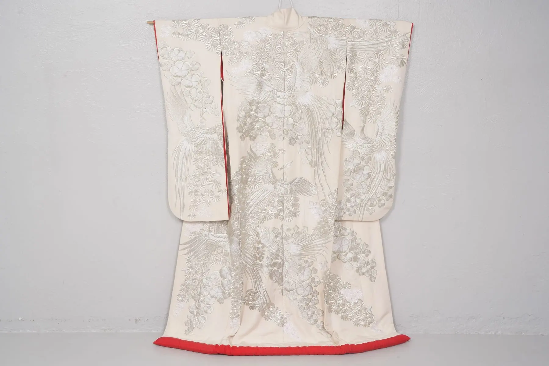 BRÖLLOPSKIMONO / UCHIKAKE, siden, Japan, 1960-tal