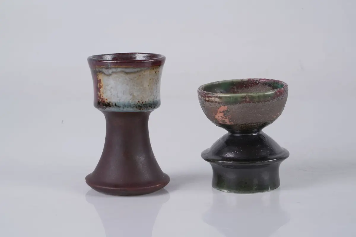 LIISA HALLAMAA (LARSEN) (1925-2008), vaser, 2 st, Arabia
