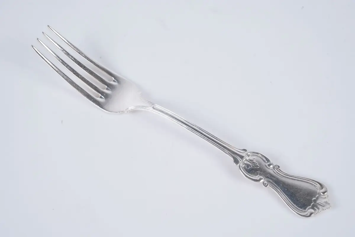 BORDSGAFFLAR, 12 st, silver, "Olga", GAB, 1952-1964, ca 496,90 g
