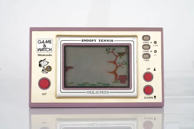 SPELKONSOL, Game & Watch, "Snoopy Tennis", Nintendo, 1982