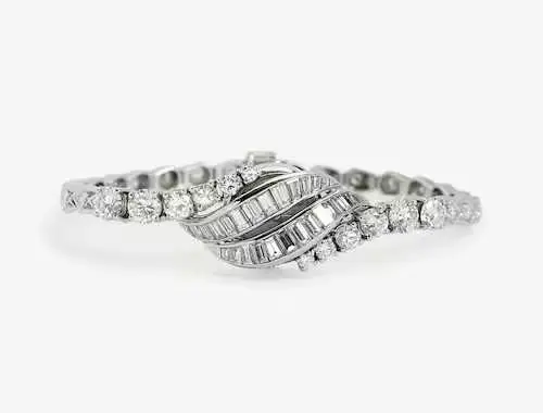 DIAMOND BRACELET WATCH, GÜBELIN