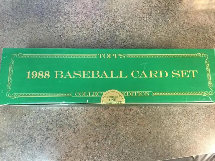 1988 BaseBall Cart Set