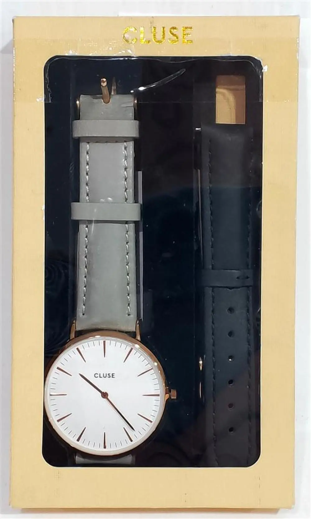 A wrist watch marked Cluse