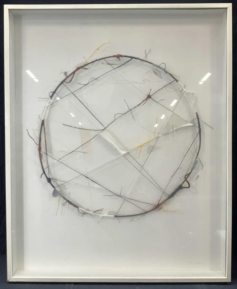 MAITA SIGNED Circle Metal Constructio