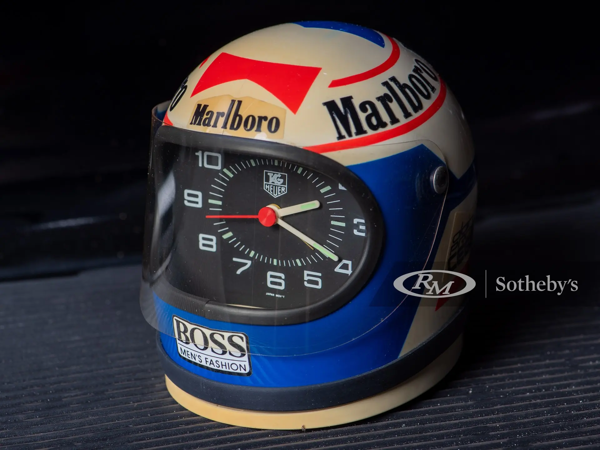 Alain Prost Race Helmet Alarm Clock by Tag Heuer