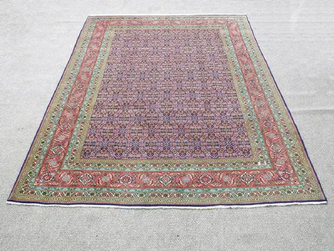 Collectible and unique Hand woven Persian Tabriz Rug