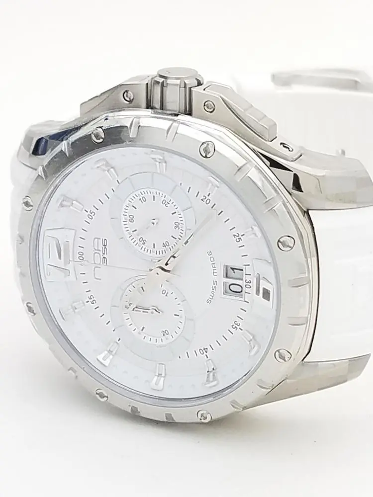 Noa Mens Sport Moel: 3.56 SK3H Watch w/ Grey Rubber Band Retail $625.