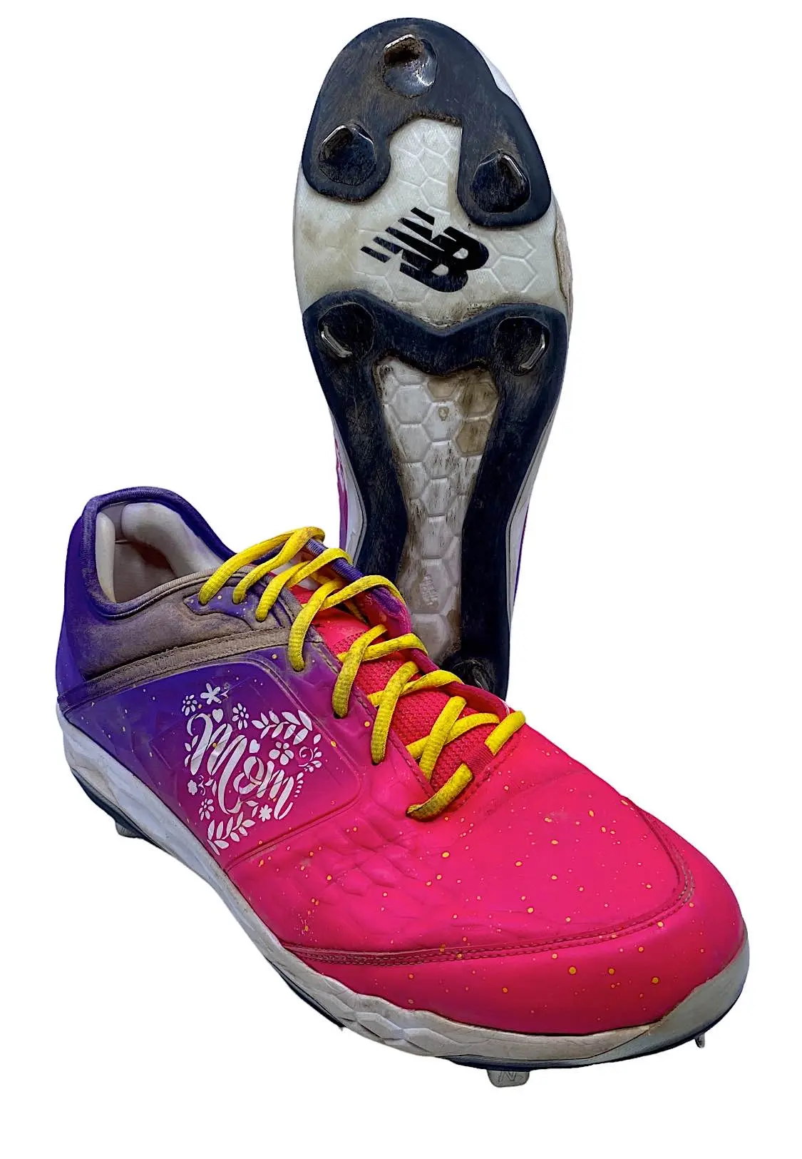 2021 Aaron Judge NY Yankees Game-Used Mothers Day Cleats (Fanatics & Judge COA)