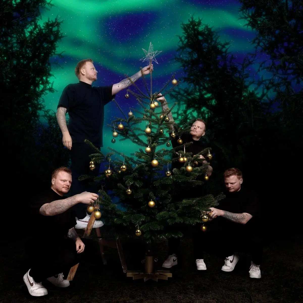 Rasmus Munk’s Alchemist Christmas Tree comes with four...