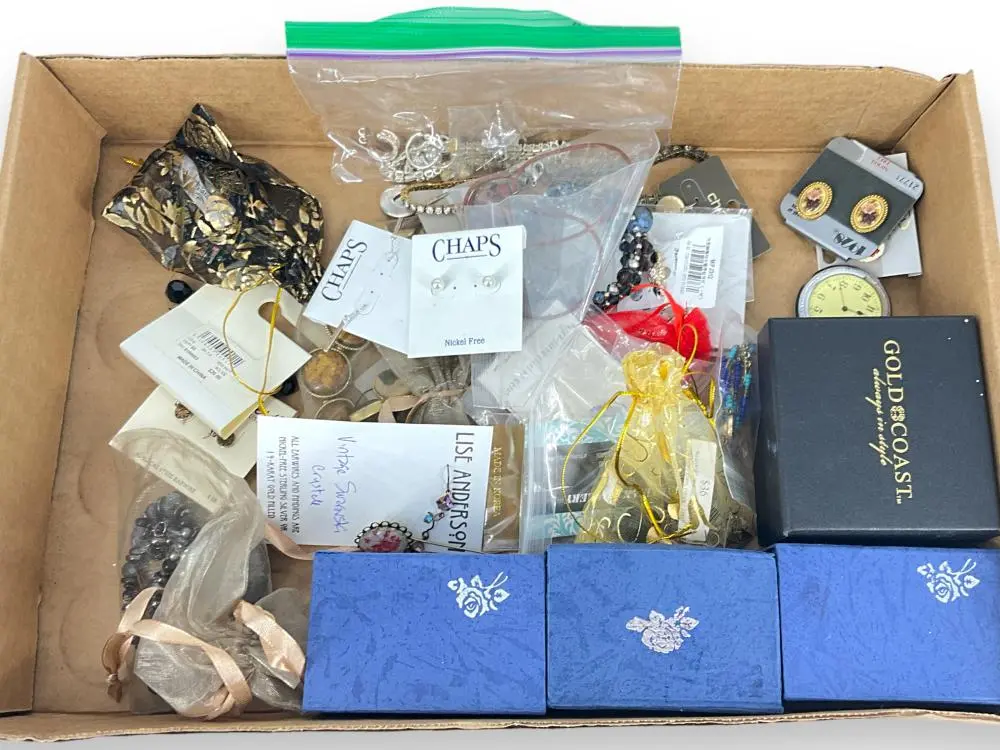 Jewelry and Accessories including New-Old-Stock and Paperweights