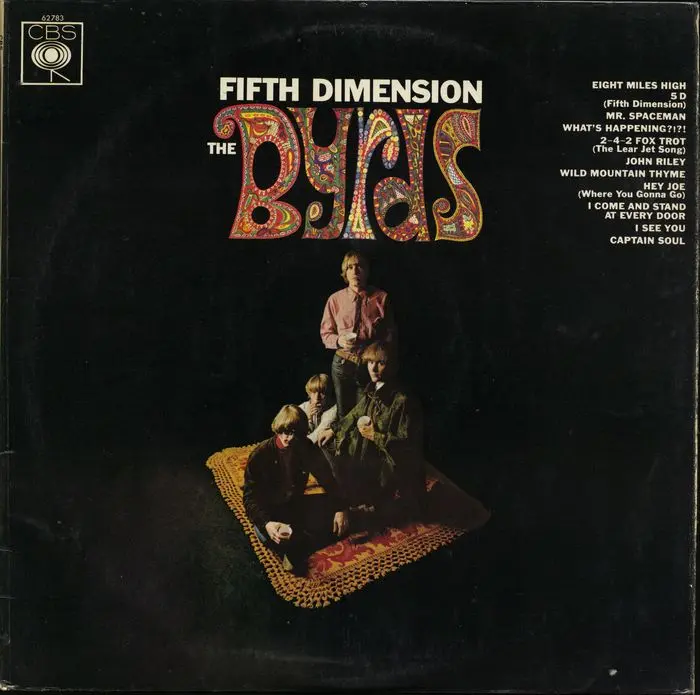 The Byrds ‎– Fifth Dimension LP [CBS, UK]