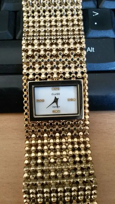 Cluse Limited Edition Diamond Gold CL 21001 -- Ladies wrist watch -- 2015