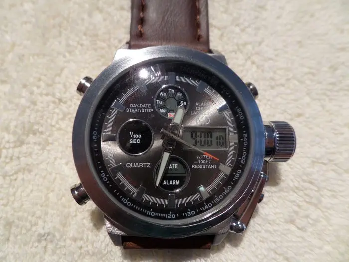 Lot of 3 wristwatches (Diesel, KSD, Weide)