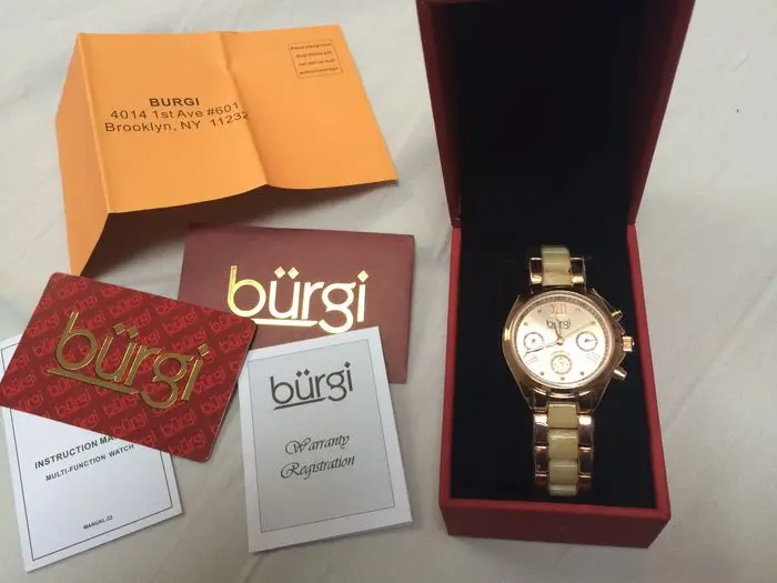 Burgi BUR 130 RGW ladies' watch