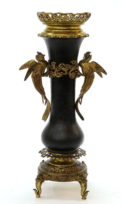 Compagnie des Bronzes de Bruxelles - Orientalist bronze vase - Belgium - last quarter of the 19th century