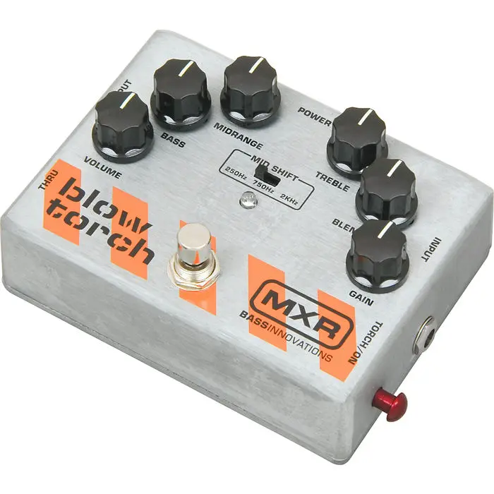 MXR M181 Bass Blowtorch Distortion Bass Guitar Effectpedal