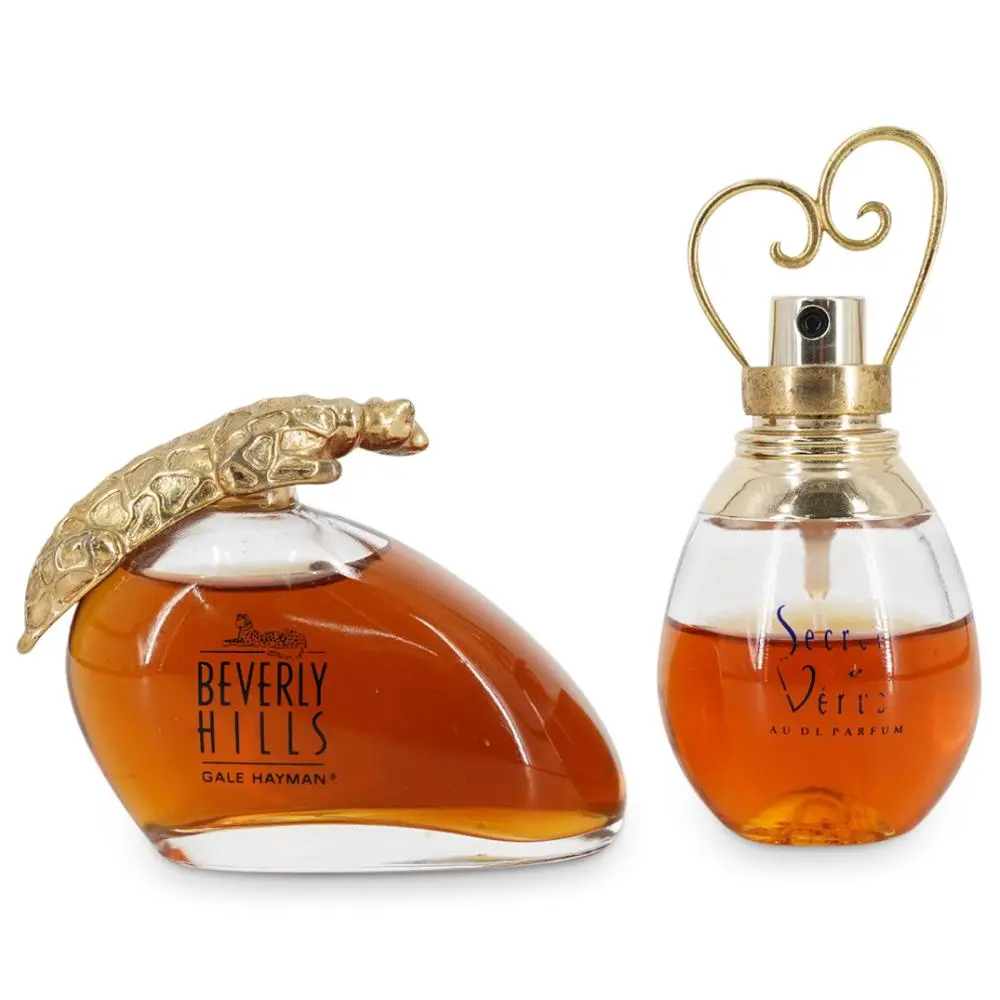 (2 Pc) Weil "Secret de Venus" & Beverly Hills "Glamour" Perfume Bottles