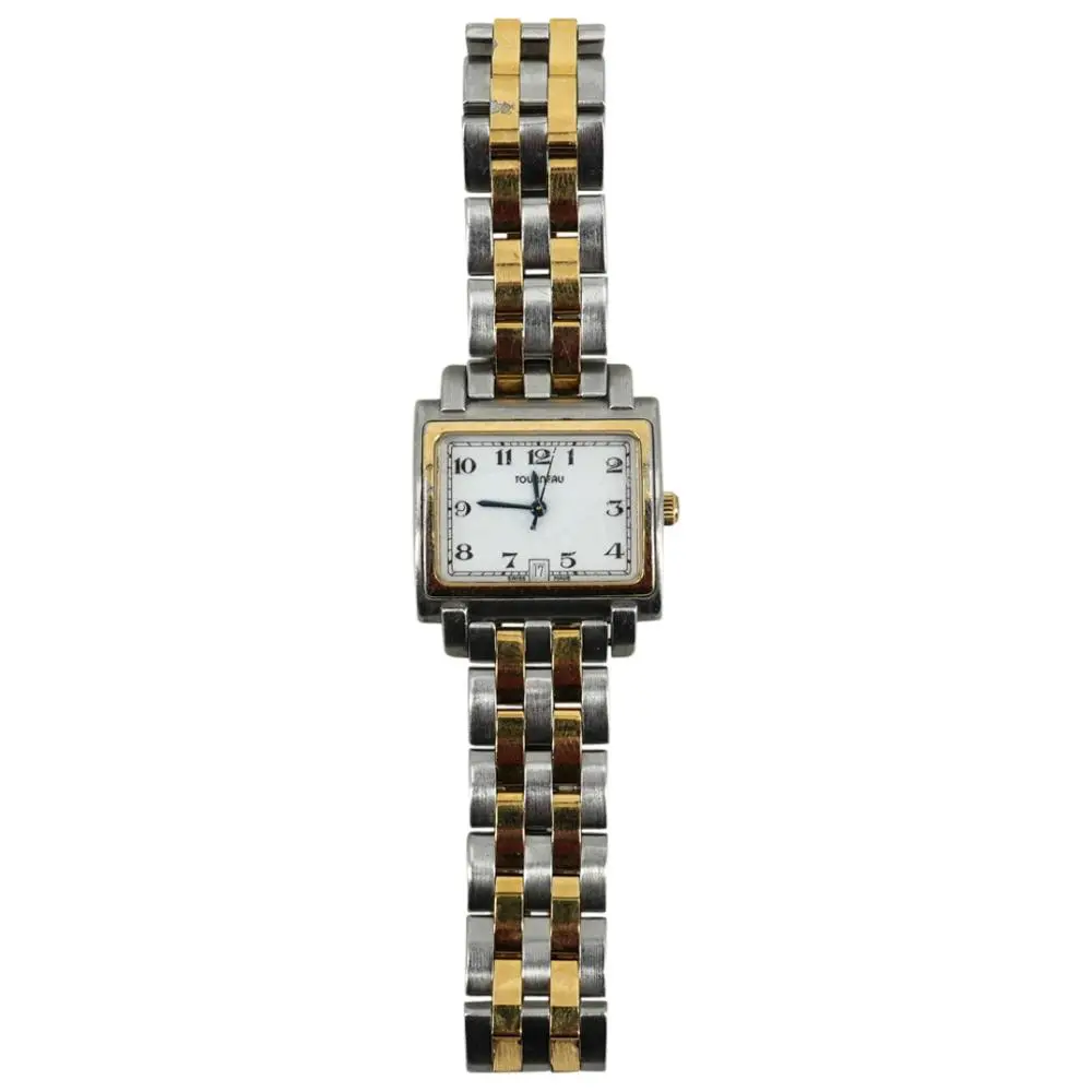 Tourneau Two Tone Stainless Steel Watch