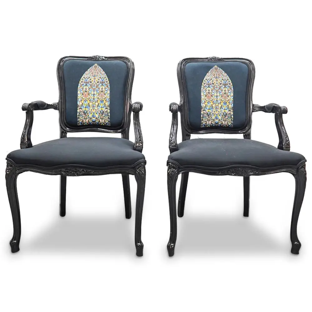 Pair Of Damien Hirst Superstition Series Chairs