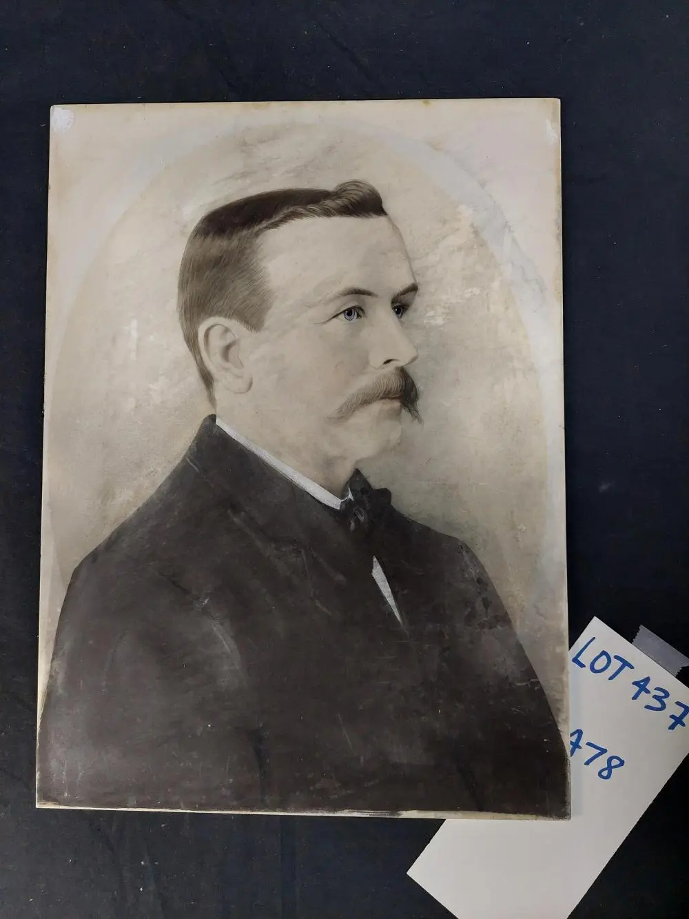 Milk Glass Portrait