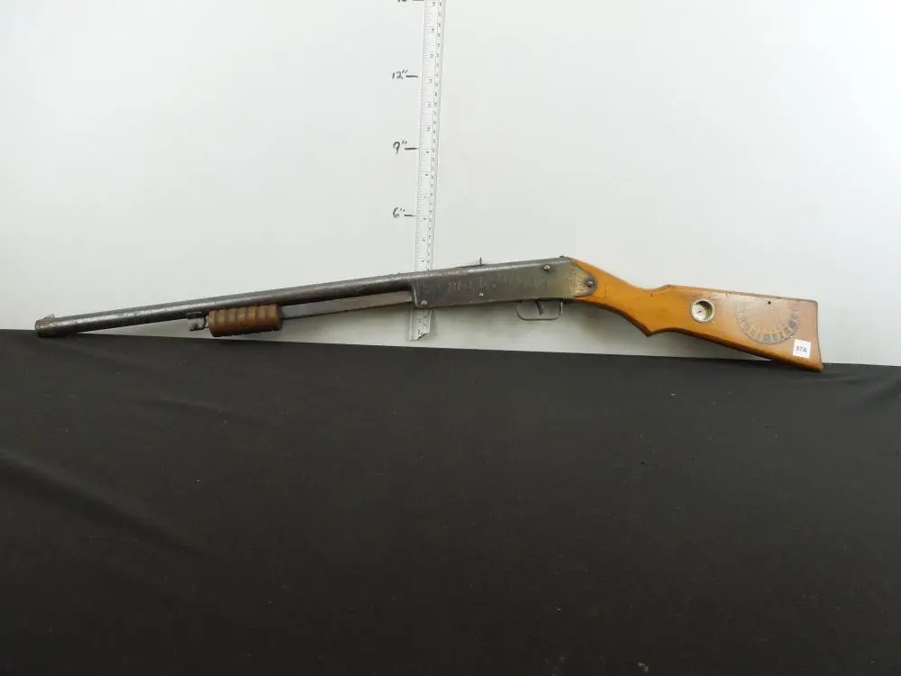 Vintage 1930's Daisy Pump Action BB Gun "Buck Jones" - Missing Compass