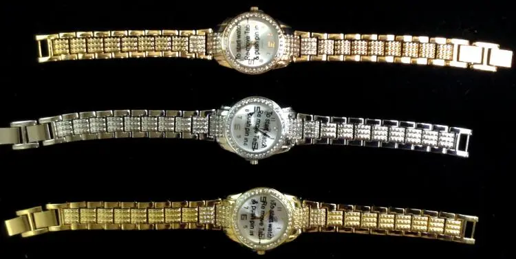 (3) New Burgi Fashion Watches Quartz Movement