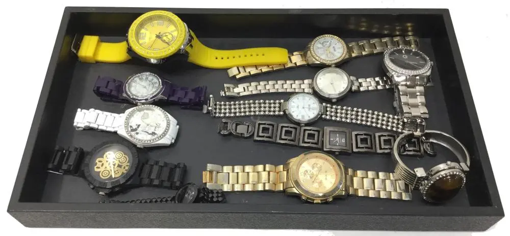 (12) Designer Style Wrist Watches, Bebe