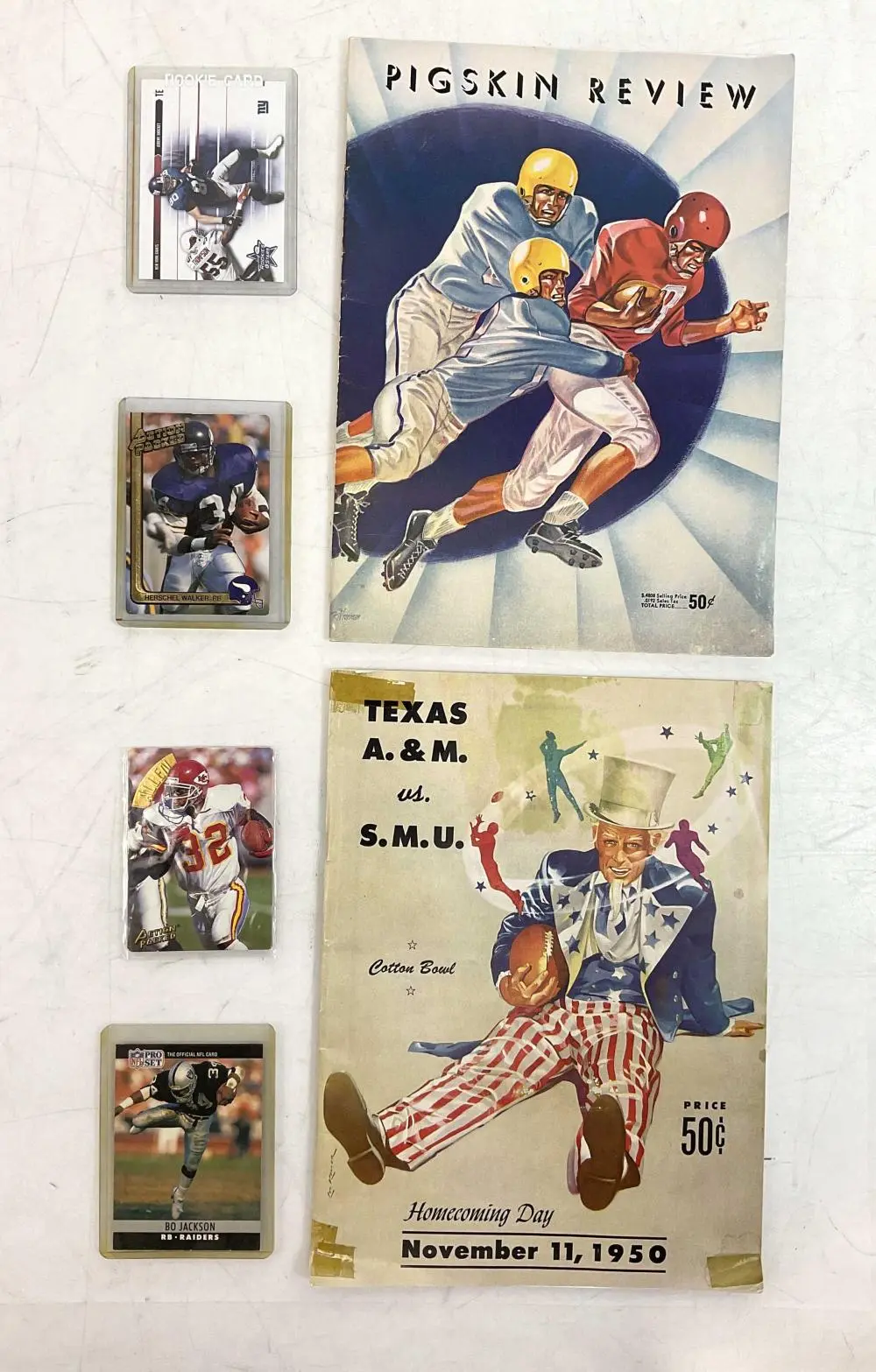 (2) 1950?s College Football Programs, 1990?s NFL