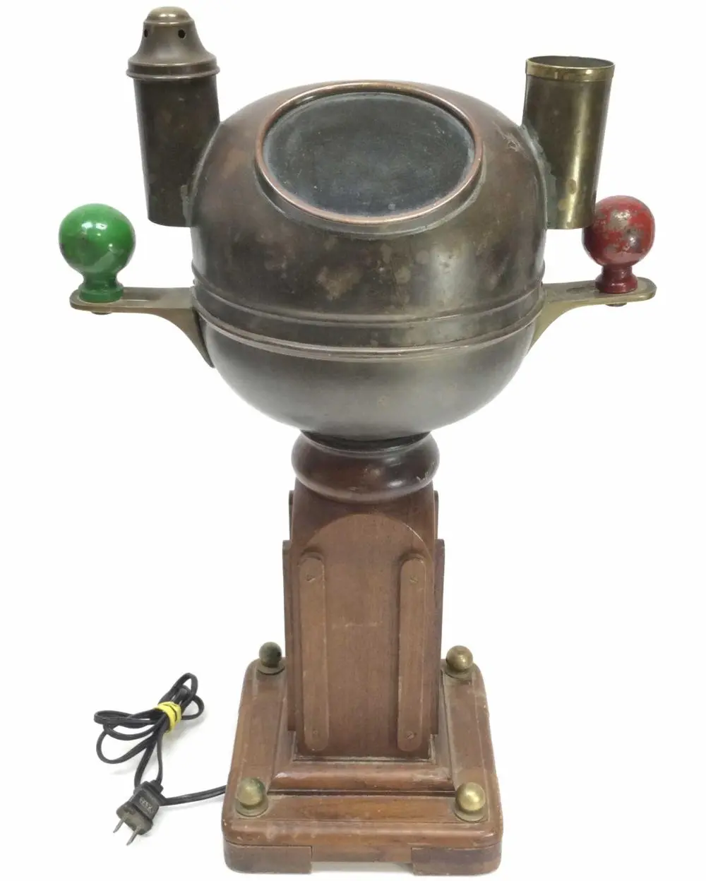 Antique Binnacle by Solver & Svarrer, Iver c. Weilback & Co.