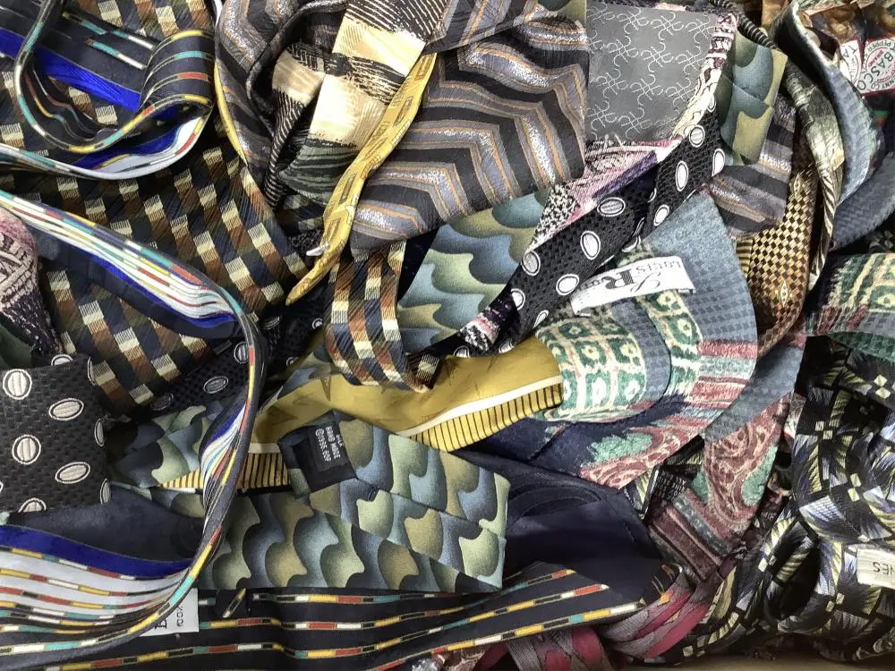 (21) Vintage Ties, Silk, Grateful Dead, The Gentry