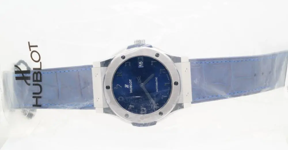 Hublot Special Edition Classic Fusion Blue Watch (1 of 36)