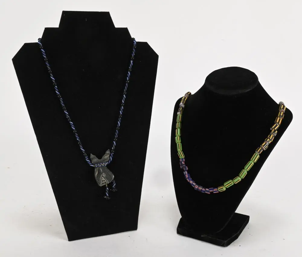 Vintage Native American Jewelry Bead Necklaces