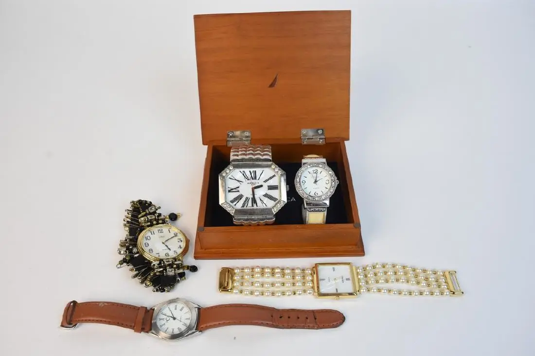 (5) Ladies Watches Incl. Gruen