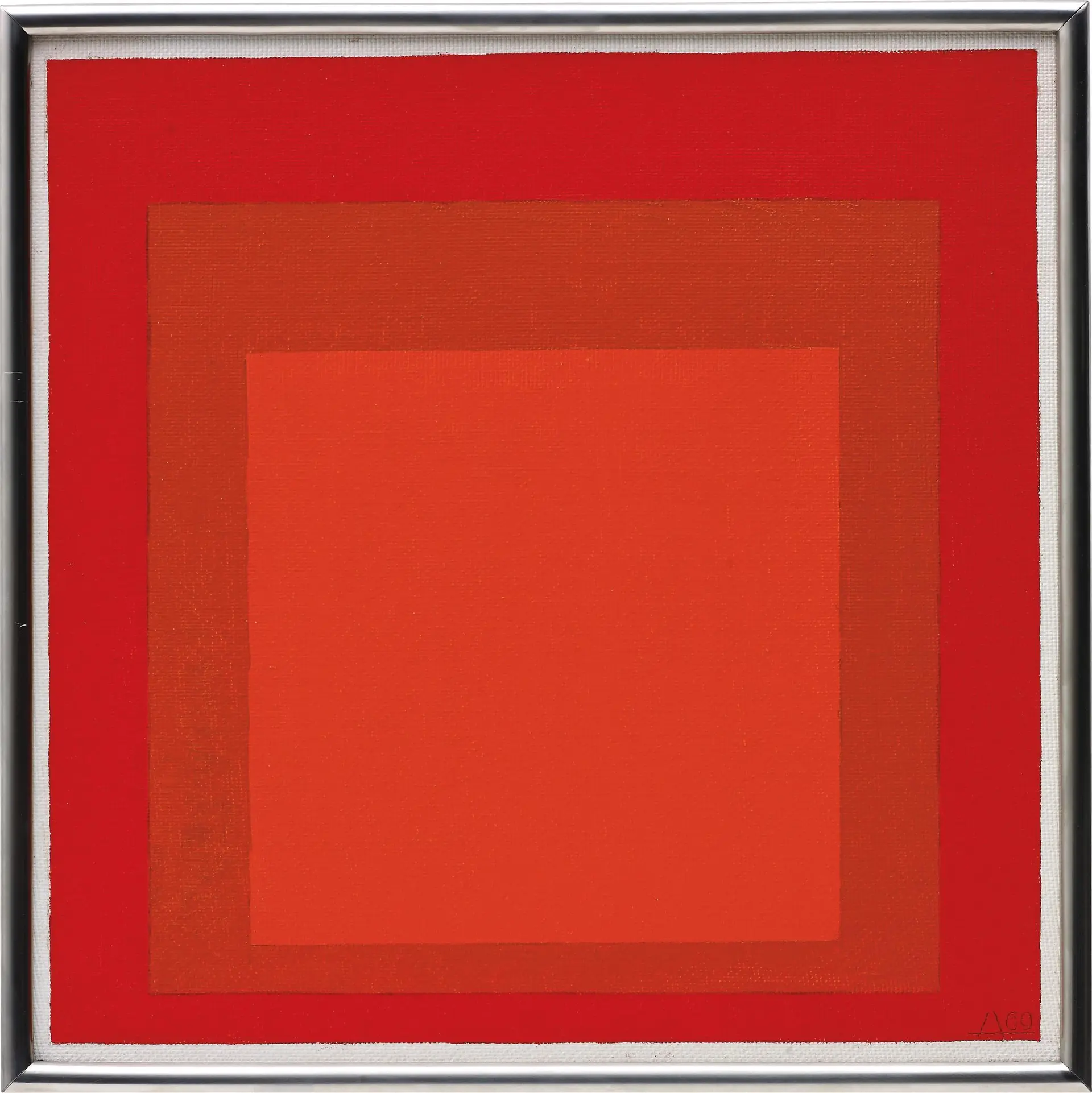 Study for Homage to the Square: Wet and Dry – Josef Albers