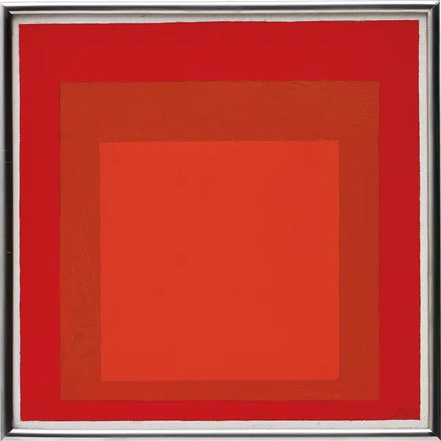 Study for Homage to the Square: Wet and Dry – Josef Albers
