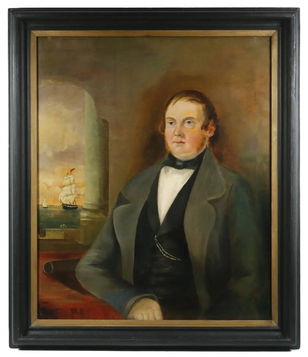 CIRCA 1845 PORTRAIT OF RICHARD HENRY DANA
