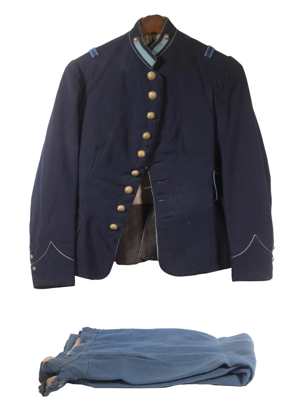 CIVIL WAR NY VOLUNTEERS' JACKET & TROUSERS, 22ND INFANTRY REGIMENT