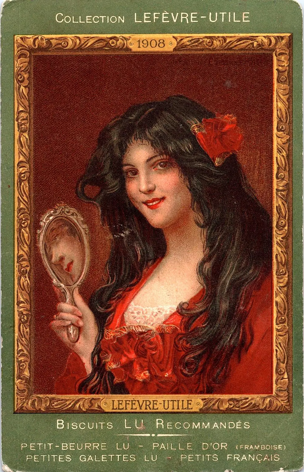 Antique Quality Rare Postcard Art Nouveau / Deco
