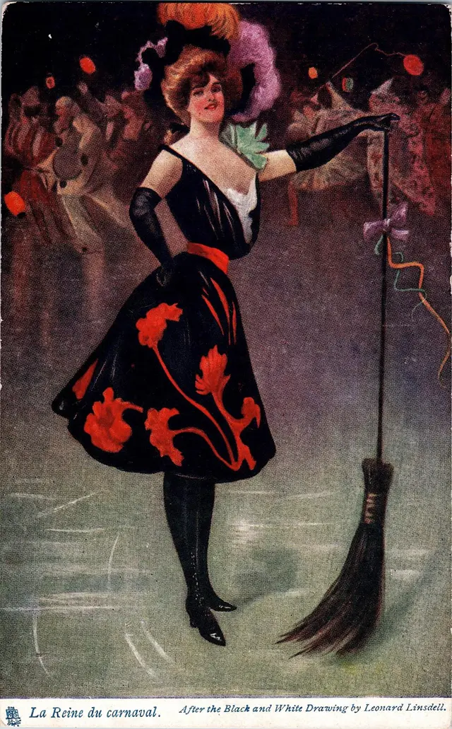 Antique Quality Rare Postcard Art Nouveau / Deco