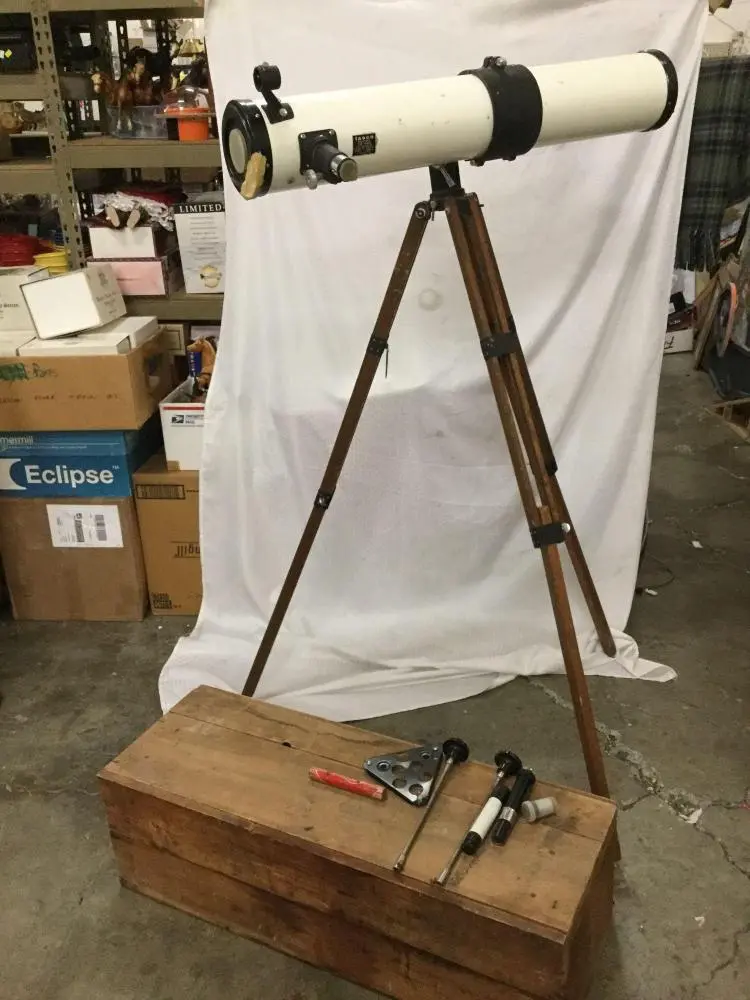 Vintage Tasco 300 power astronomical reflection telescope...